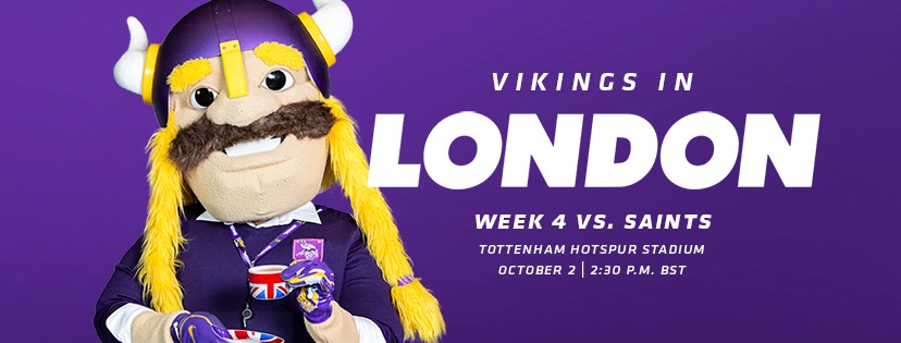 Vikings vs Saints in London Week 4