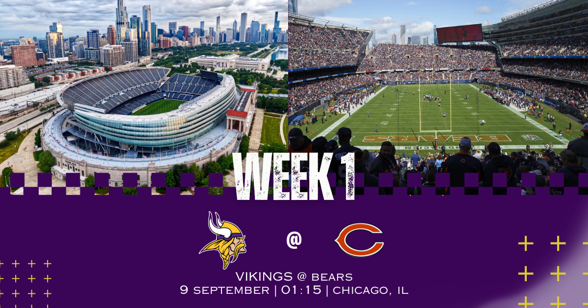 Week 1: Vikings vs Bears Sep. 9, 2025 – how to watch, preview, injury report, predictions