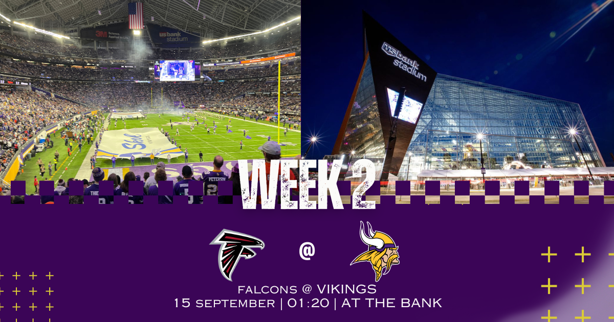 Week 2: Falcons vs Vikings Sep. 15, 2025 – how to watch, preview, injury report, predictions