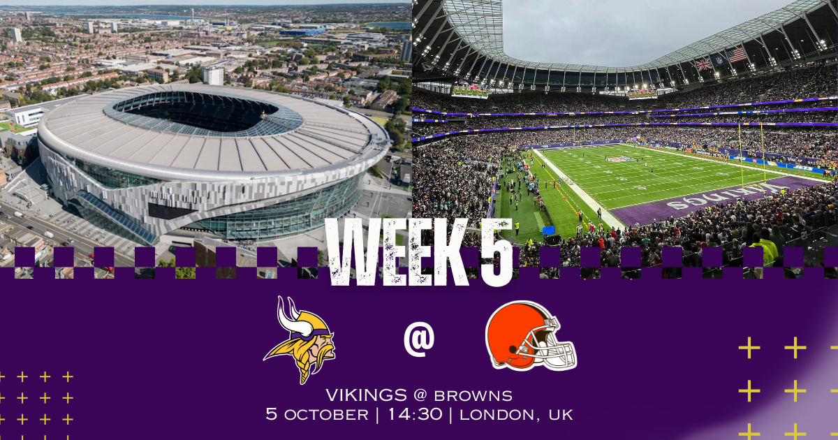 Week 5: Vikings vs Browns, Oct. 5, 2025 – how to watch, preview, injury report, predictions