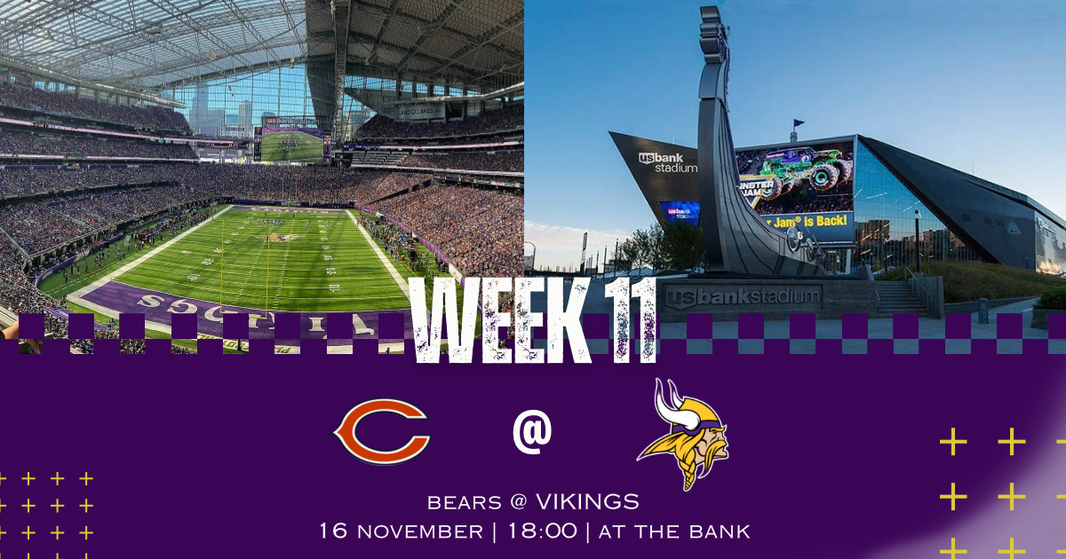 Week 11: Bears vs Vikings, Nov. 16, 2025 – how to watch, preview, injury report, predictions