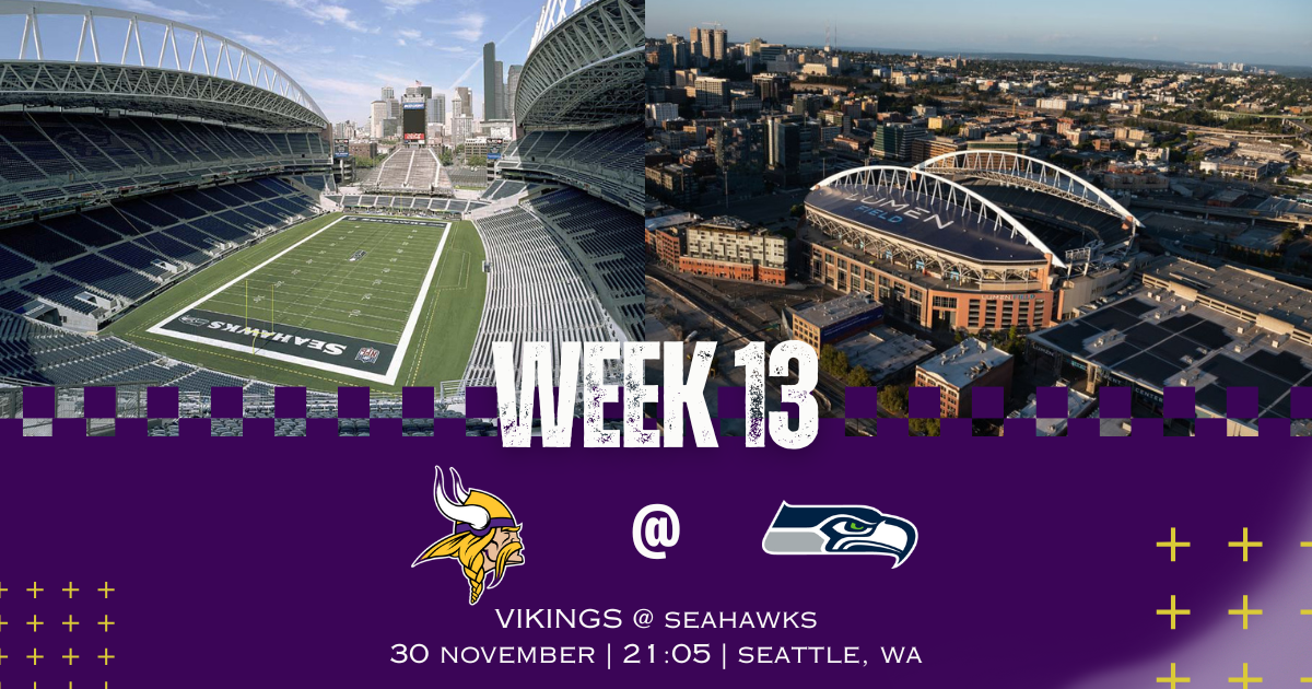 Week 13: Vikings vs Seahawks, Nov. 30, 2025 – how to watch, preview, injury report, predictions
