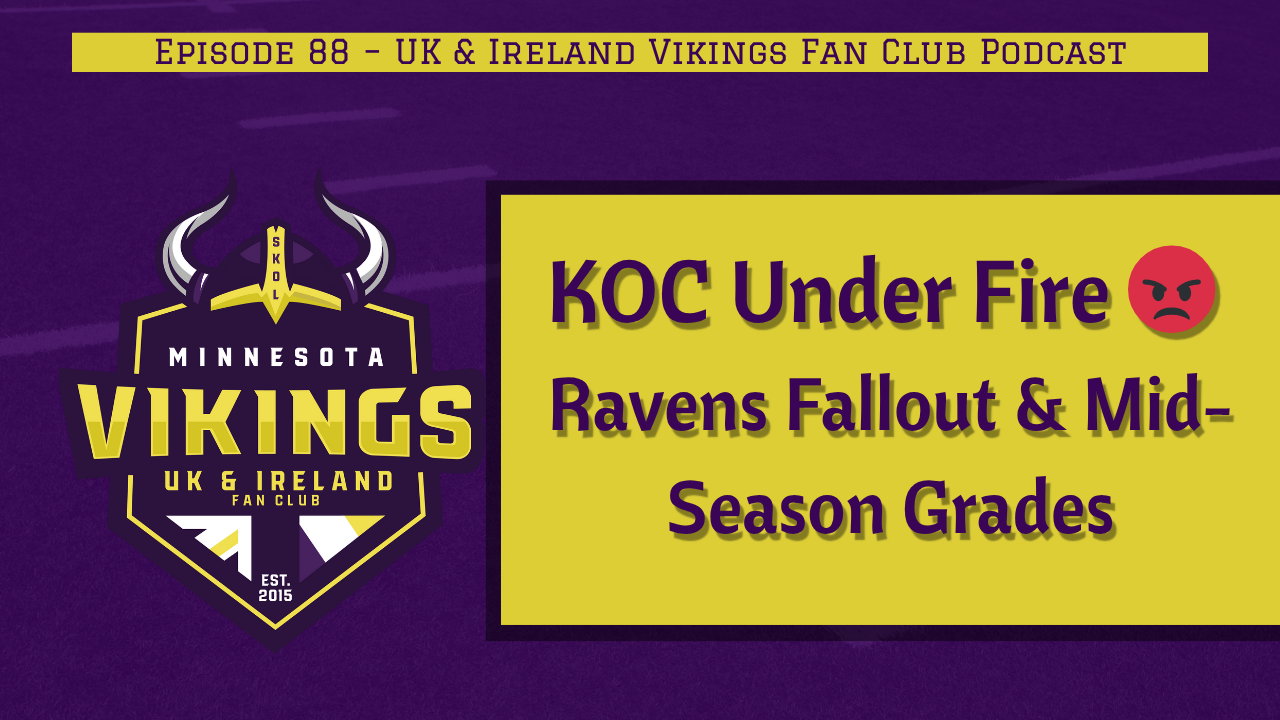 Ep. 88 – Ravens Fallout, Mid-Season Grades & Bears Preview