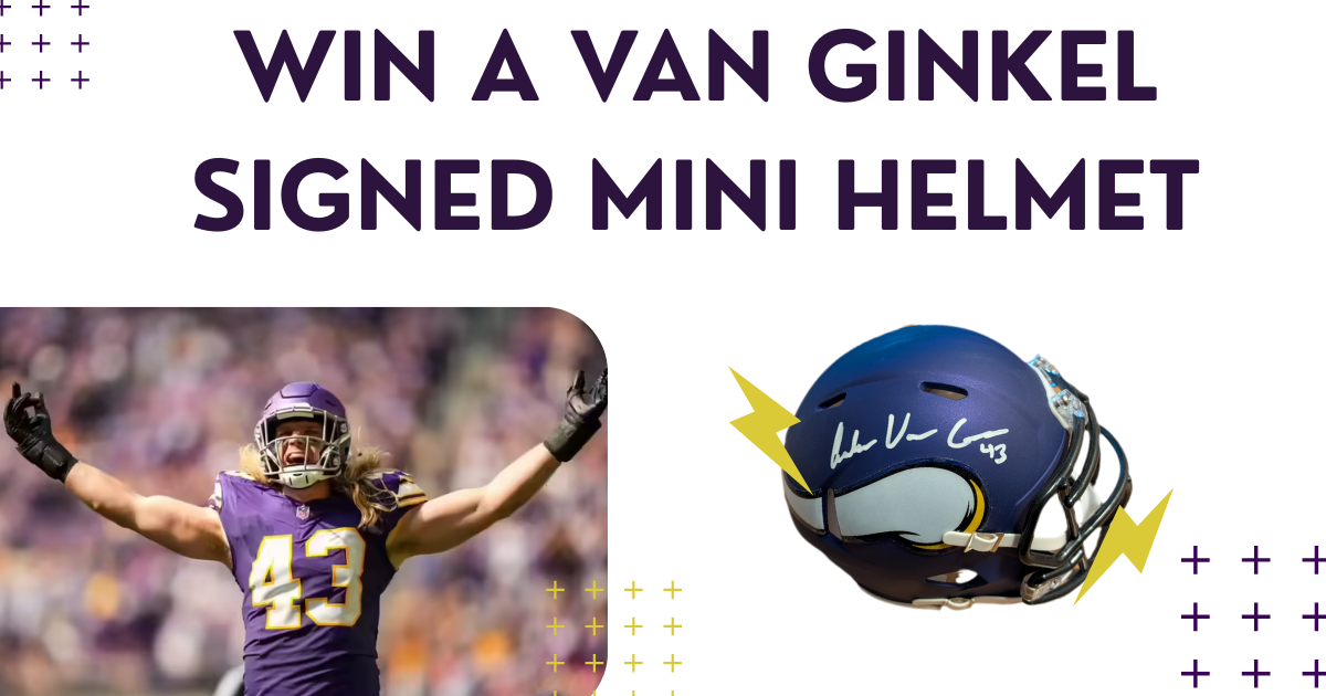 Bears @ Vikings watch party details + win a signed mini helmet!