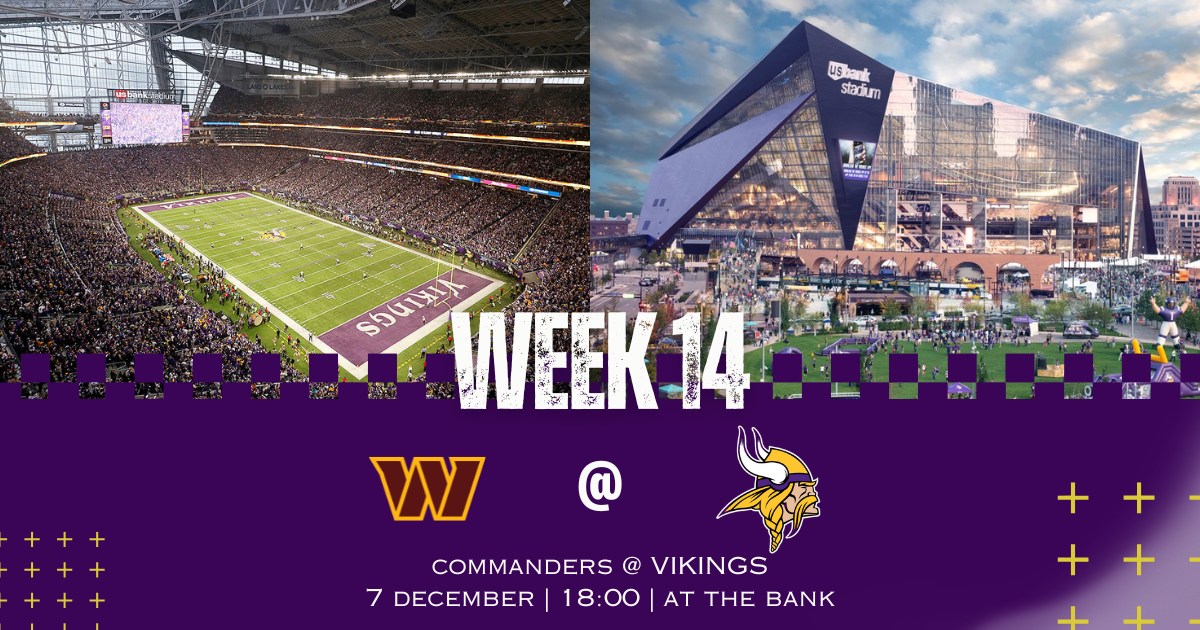 Week 14: Commanders vs Vikings, Dec. 7, 2025 – how to watch, preview, injury report, predictions