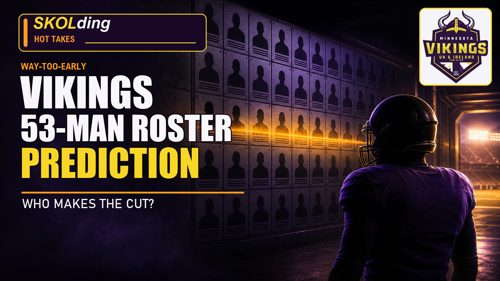 My way-too-early Vikings 53-man roster prediction