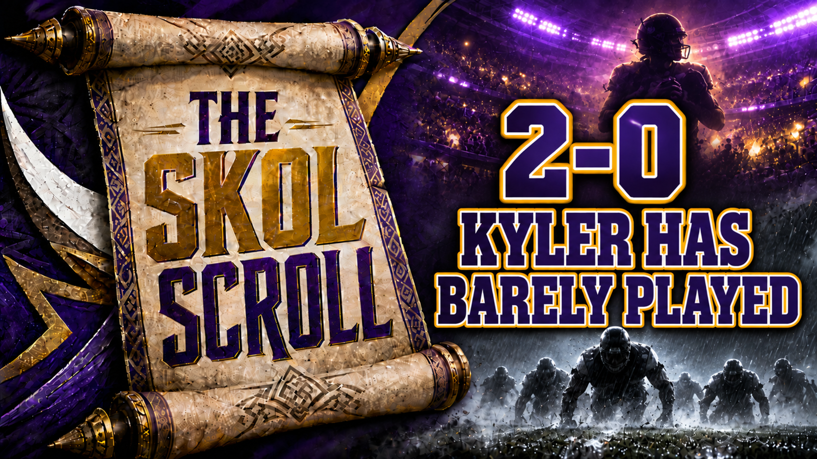 The Vikings are 2–0; Kyler Murray has barely played – The Skol Scroll