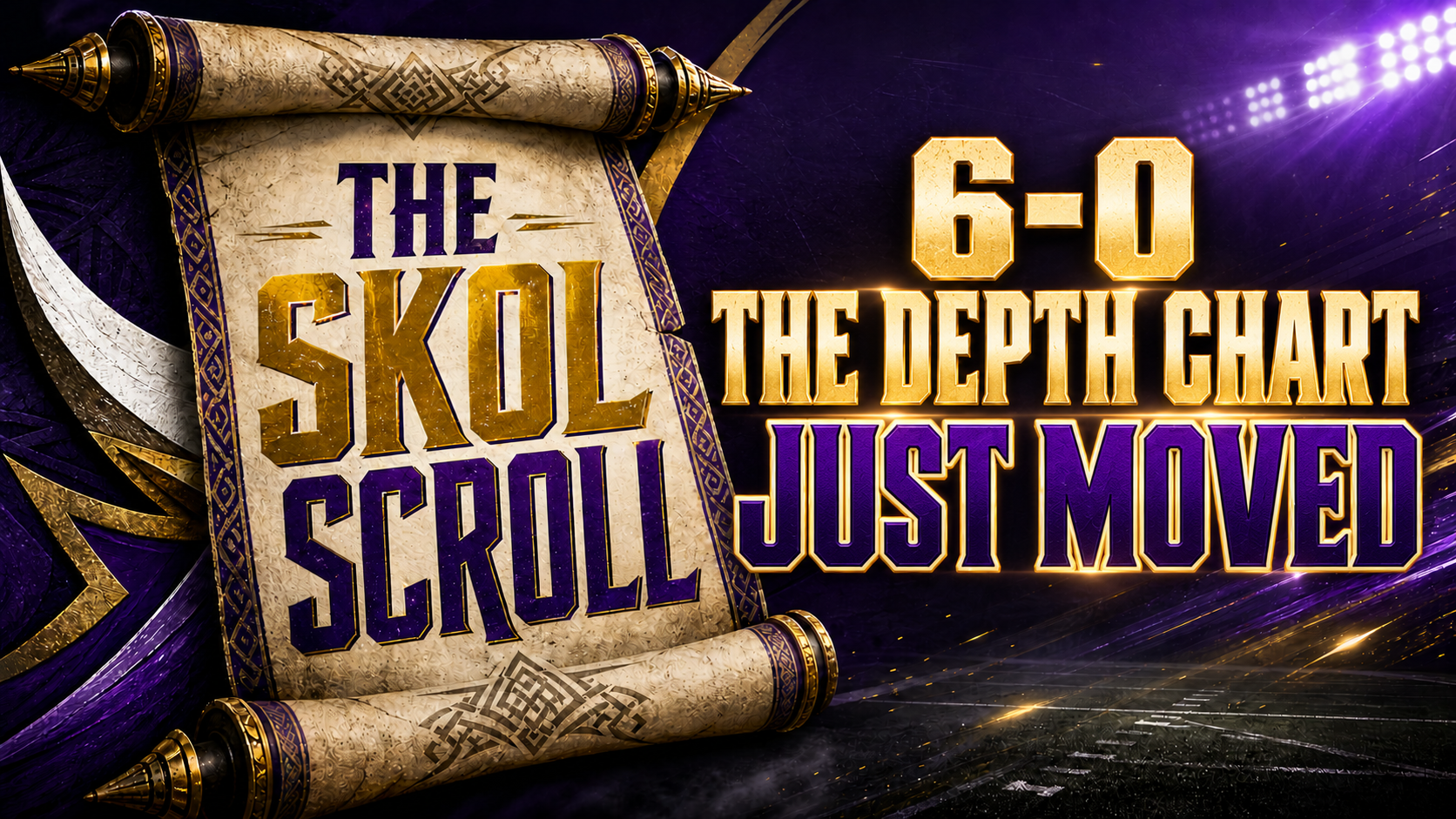 The Vikings are 6–0, the depth chart moved underneath the win – The Skol Scroll